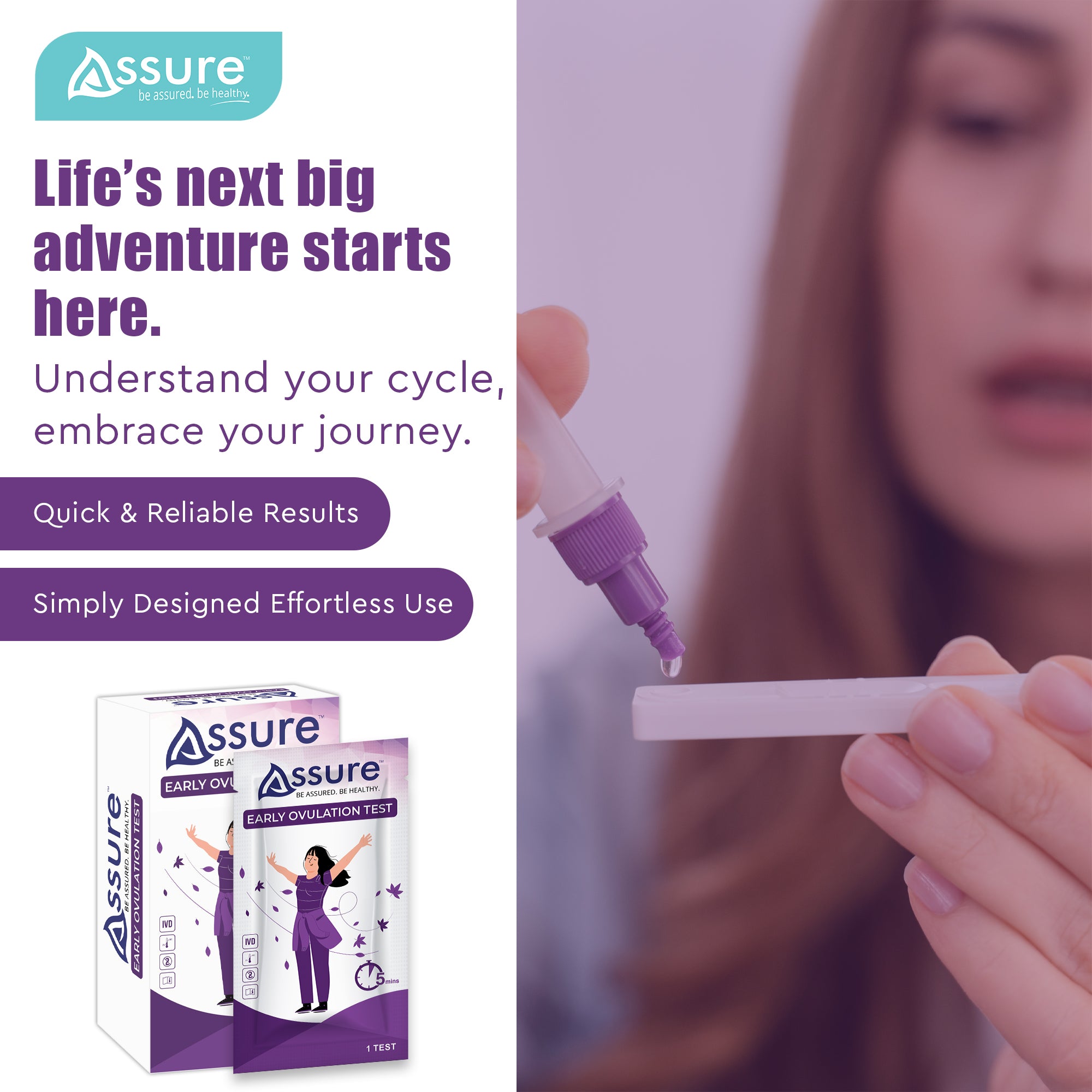 Assure Early Ovulation Kit Pack of 5