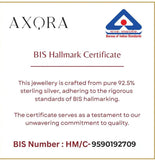 Minimalist Silver Anklet with Crystal Centerpiece