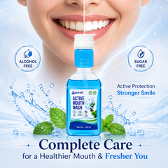 Assureit Active Mouthwash – Sugar-Free Mouthwash for Fresh Breath | Best Mouthwash for Daily Use