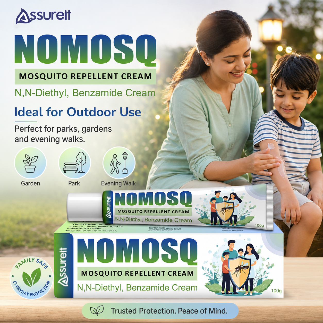 Assureit- Mosquito Repellent Cream - Pack of 1