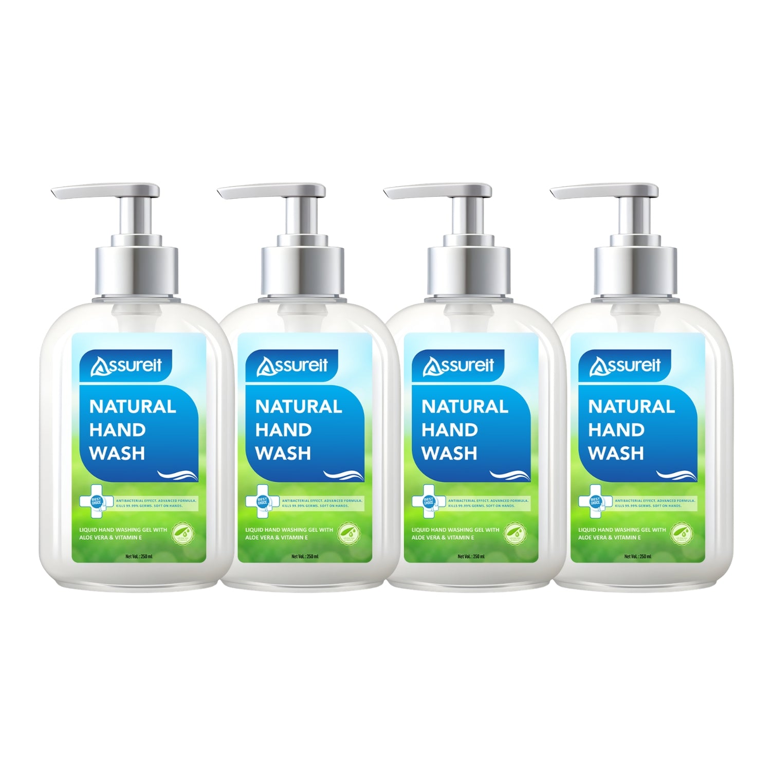 Best Hand Wash for Soft Hands India – Assureit Natural Hand Wash with Vitamin E All Skin Types