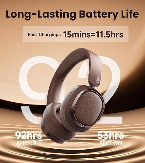  OlivLife Power Beats gaming headset with ANC and deep bass – top wireless gaming headphones under 5000 rupees India
