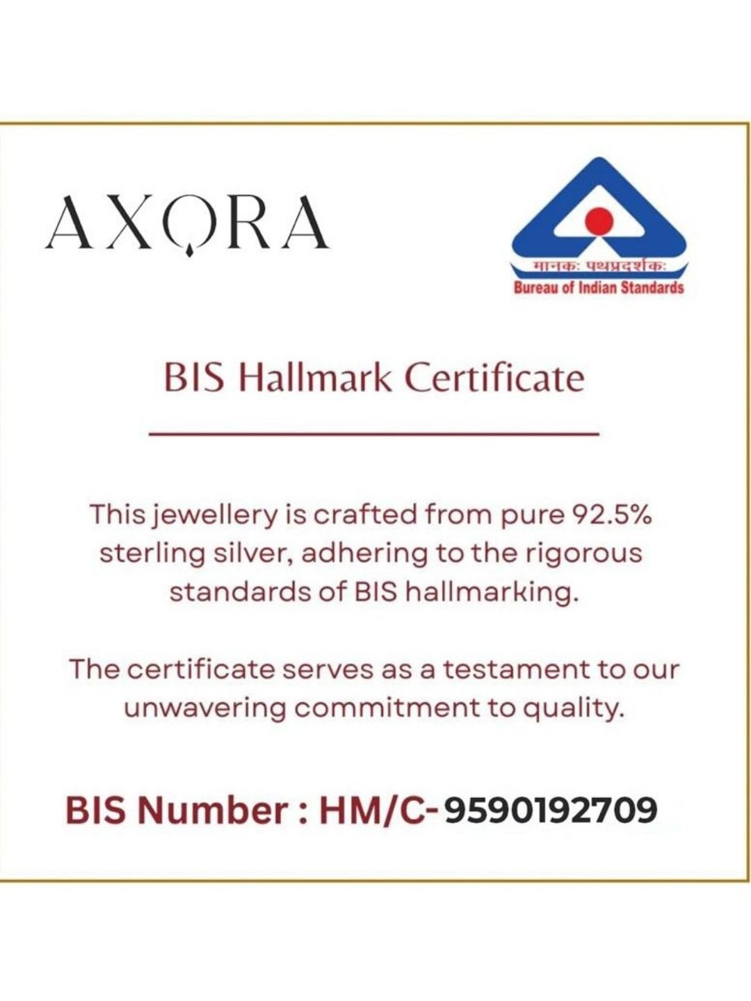 AXORA LIFE 925 Sterling Silver Shree Rakhi For Brother