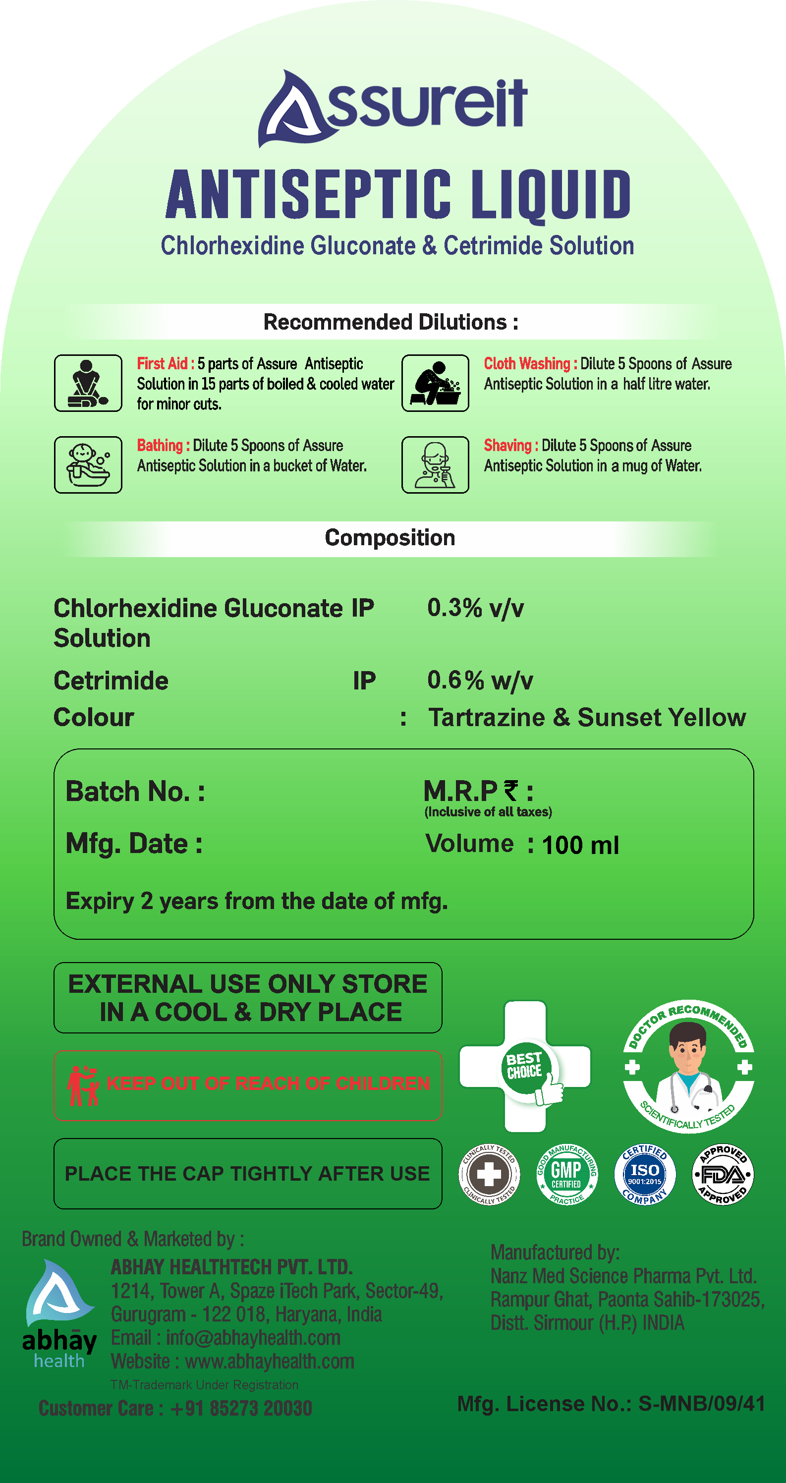  best antiseptic liquid India for home and wound care
