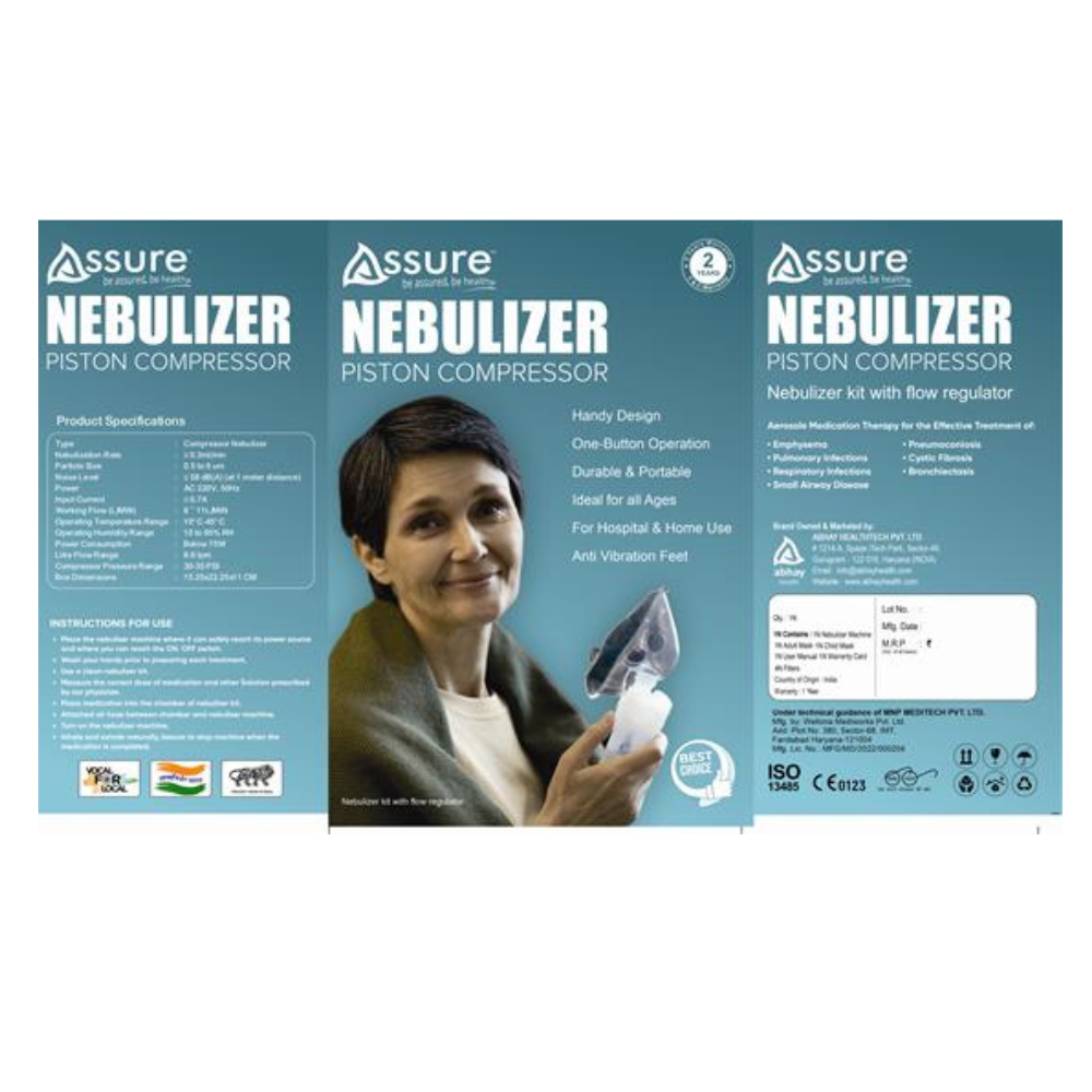  portable asthma nebulizer machine for home use India