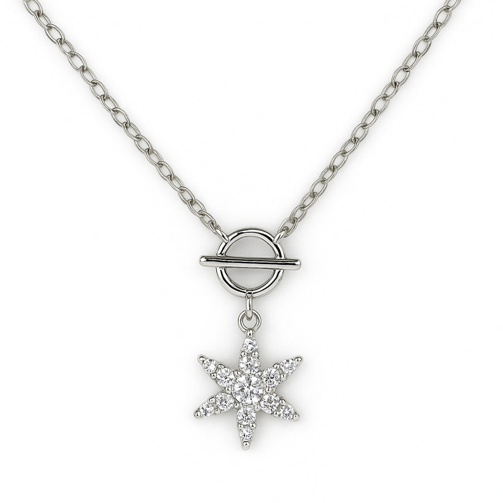 Axora Life 925 sterling silver star pendant necklace for women