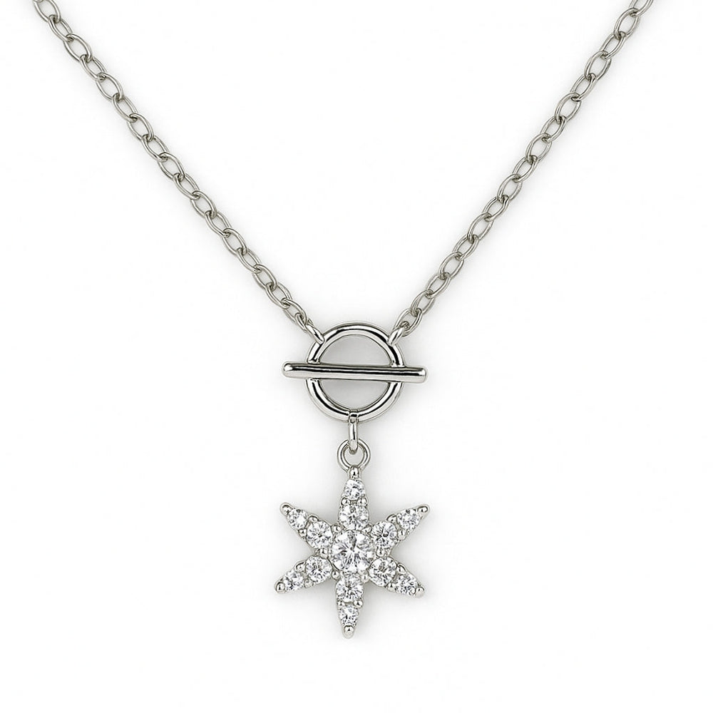 Axora Life 925 sterling silver star pendant necklace for women