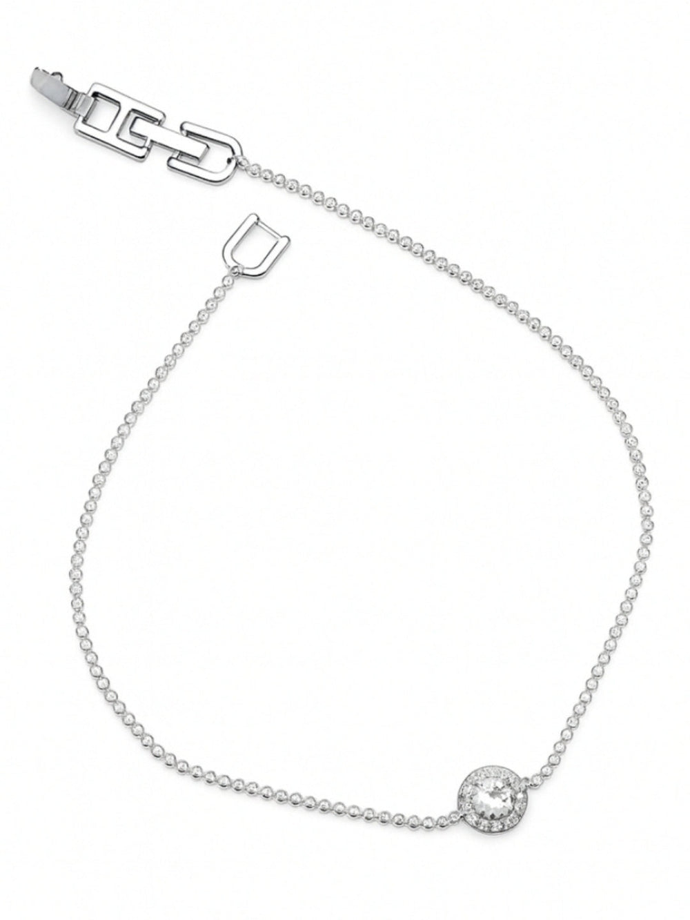 Axora Life 925 sterling silver crystal anklet for women