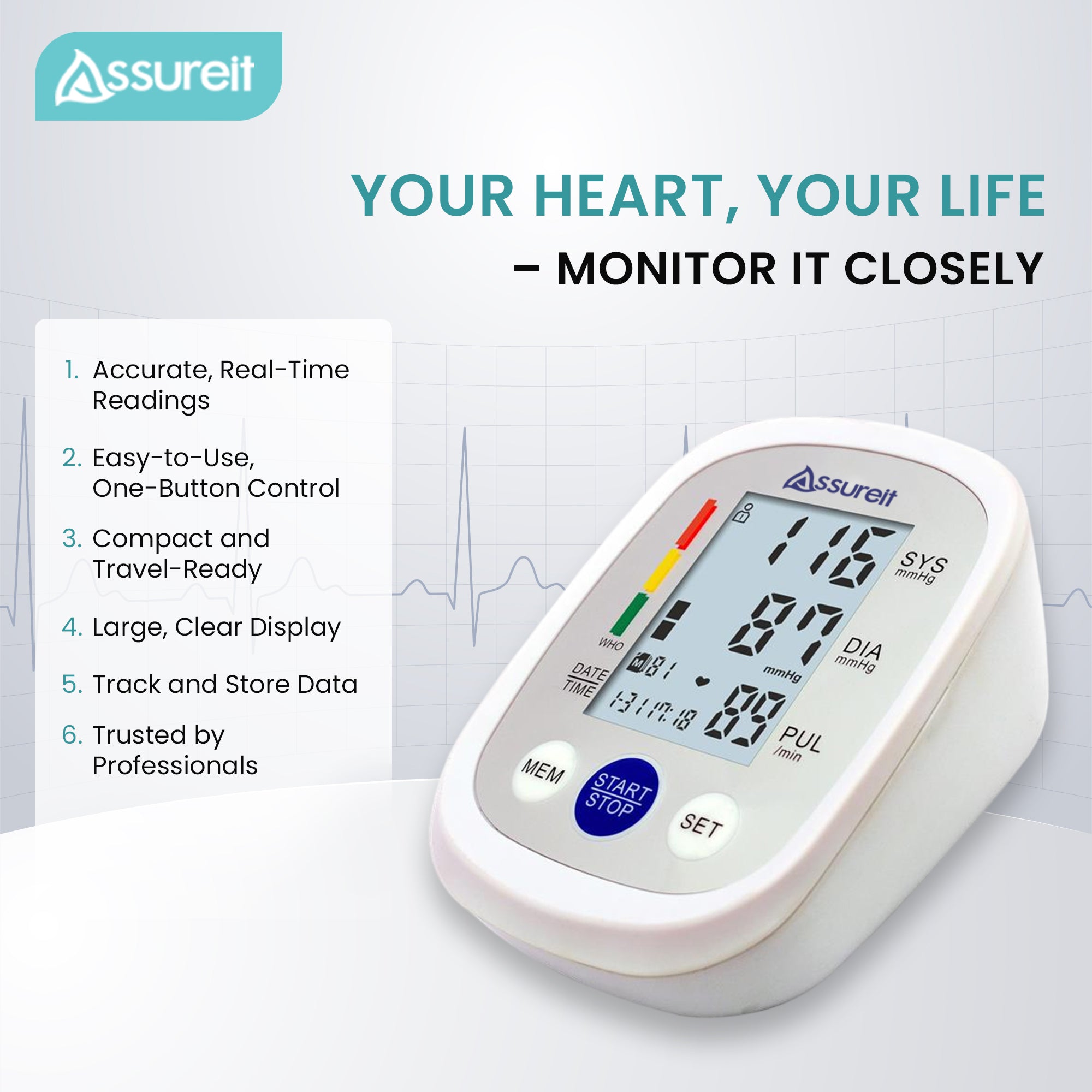 Assureit  Blood Pressure Monitor