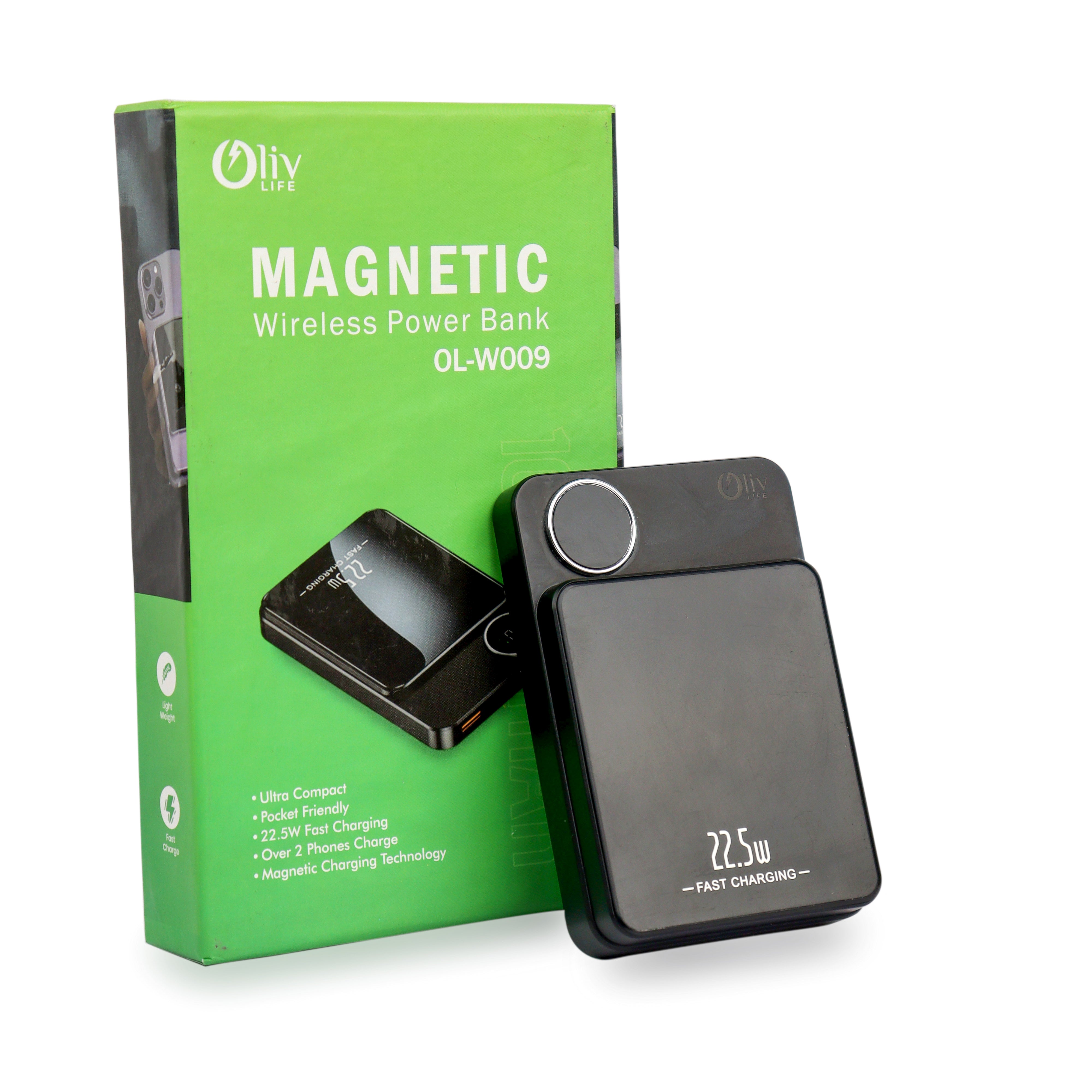 OlivLife Magnatic Power Bank 10000mAh