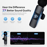 Oliv Life 3 in 1 Bluetooth Wireless Microphone