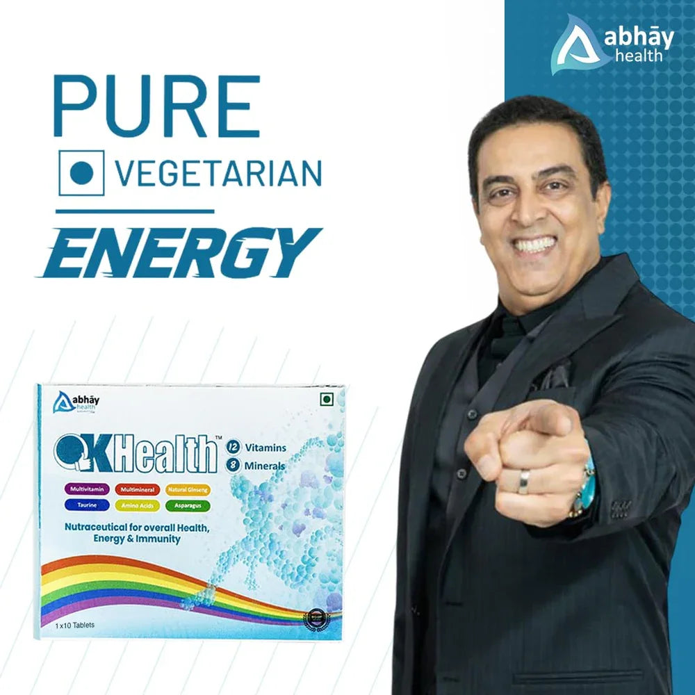 OKHEALTH Multiviatmin -10 Tablets for Men & Women