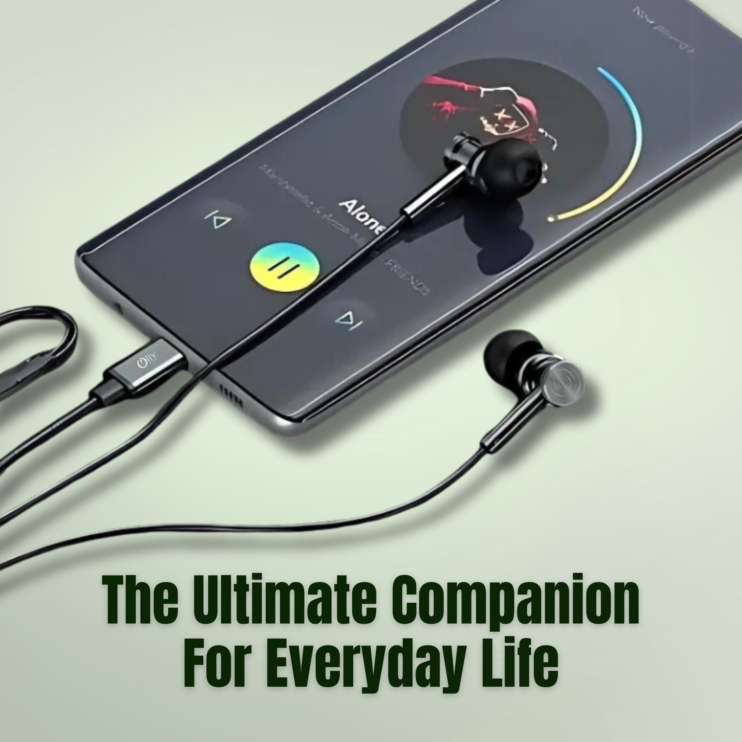 OlivLife USB-C Wired Earphones with Mic