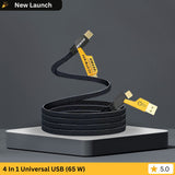 OlivLife 4 IN 1 Charging Cable 65W