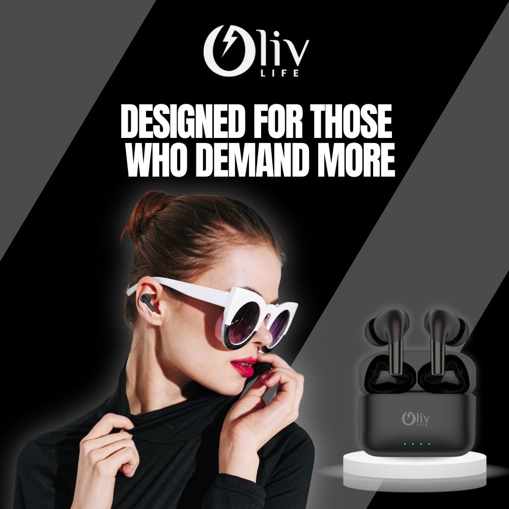 OlivLife Airdopes OL165 Black