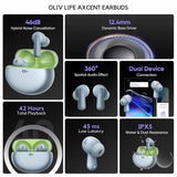 OlivLife Glide Wireless Earbuds