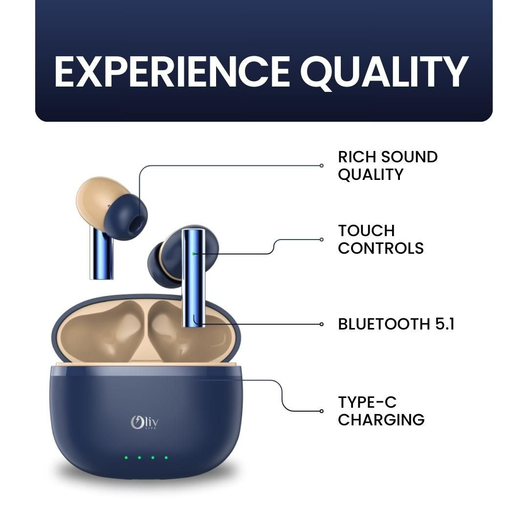 OlivLife FluxPods Earbuds
