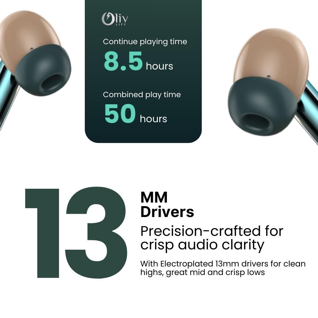 OlivLife FluxPods Earbuds