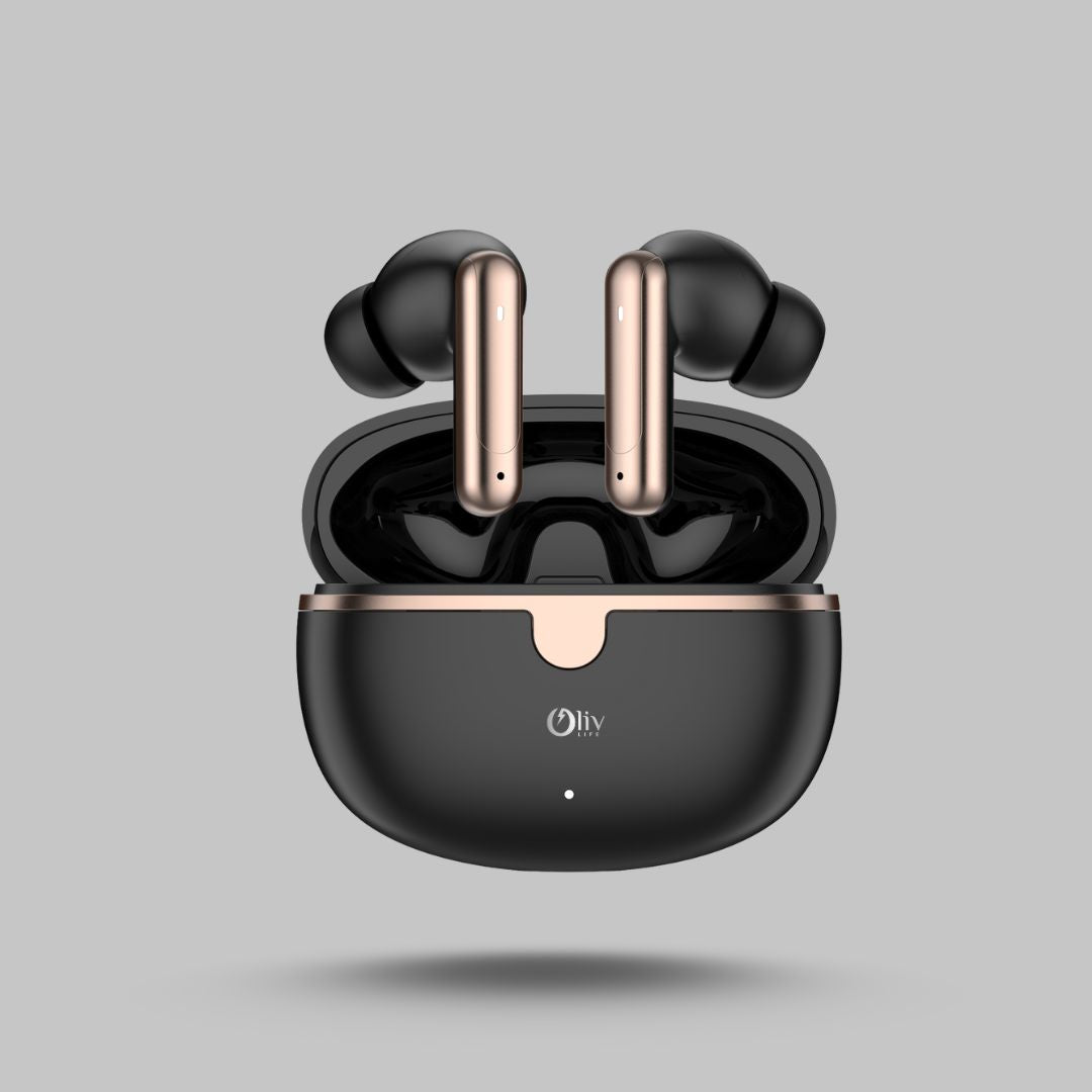 Olivlife Zentro earbuds with fast Bluetooth pairing