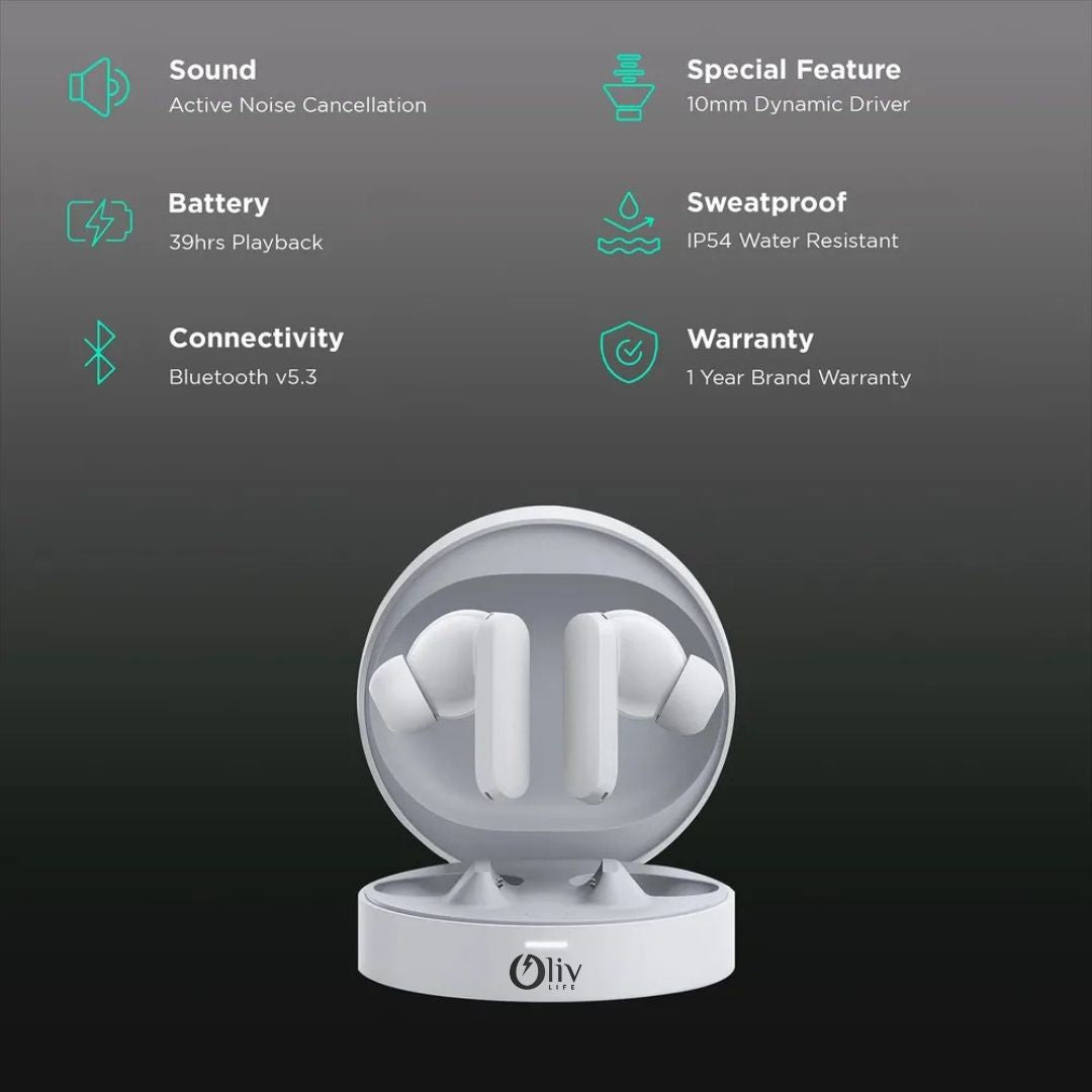 OlivLife Orbit Wireless Earbuds