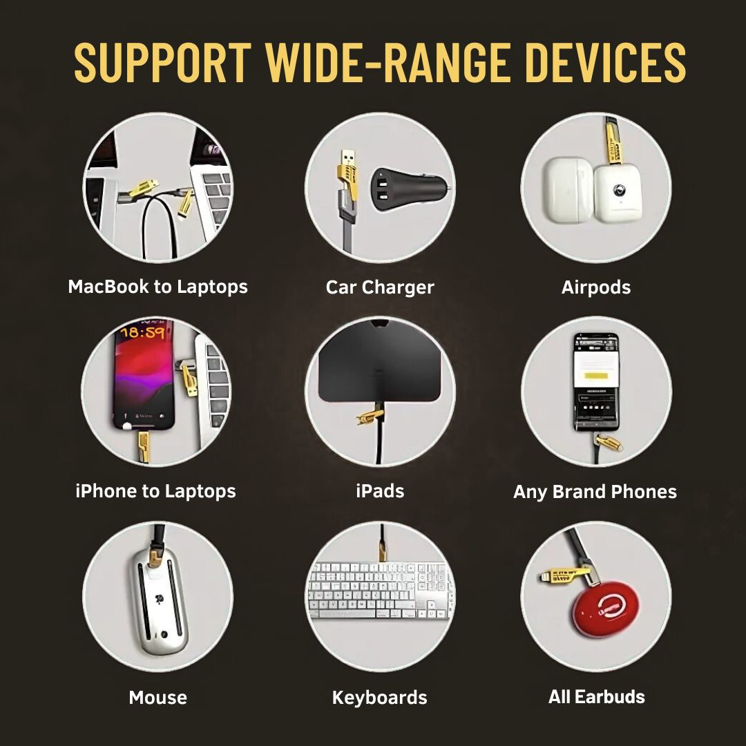 OlivLife 4 IN 1 Charging Cable 65W