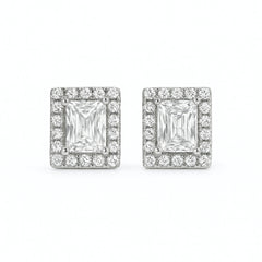 Axora Life 925 sterling silver ruby glow stud earrings for women
