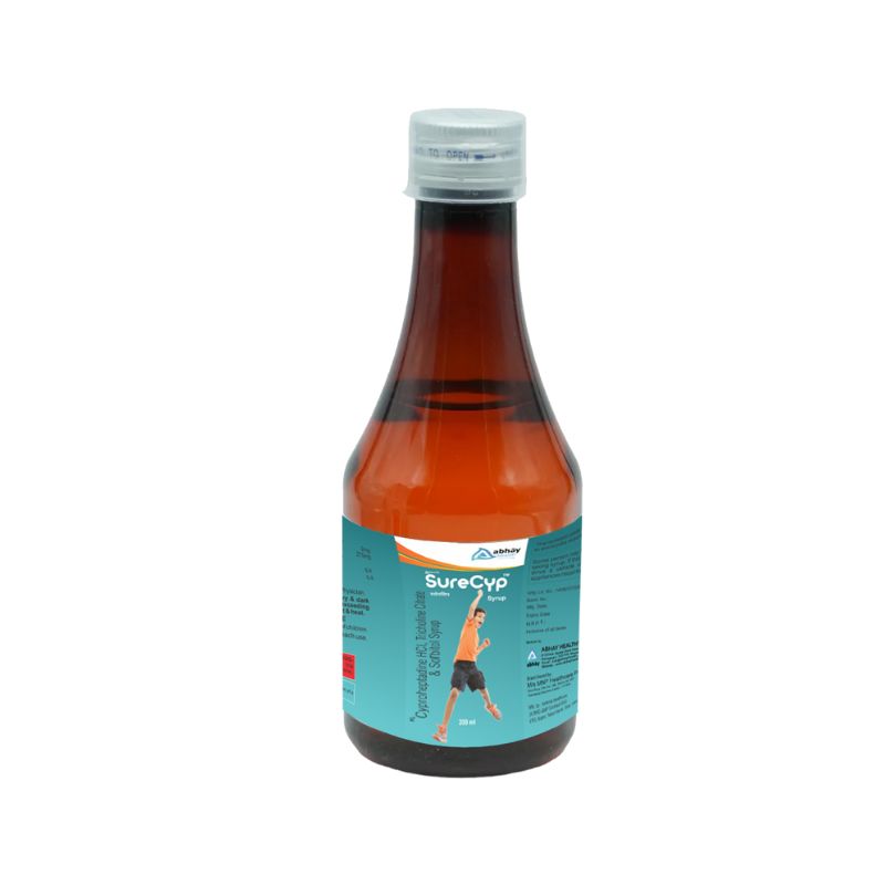 Assure Surecyp Syrup Cyproheptadine HCL, Tricholine Citrate & Sorbitol  200ml