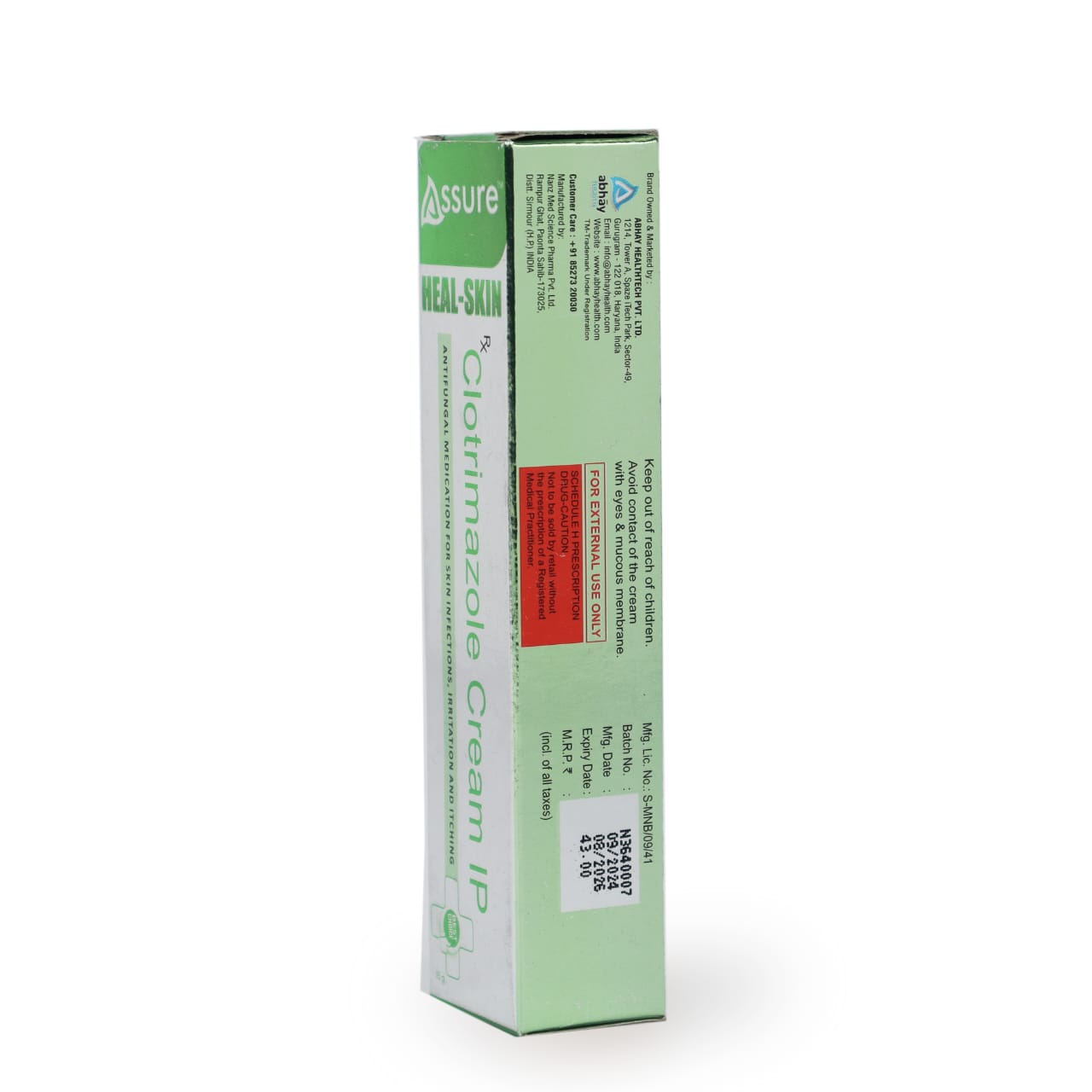 Assure Heal Skin Cream Pack of 2