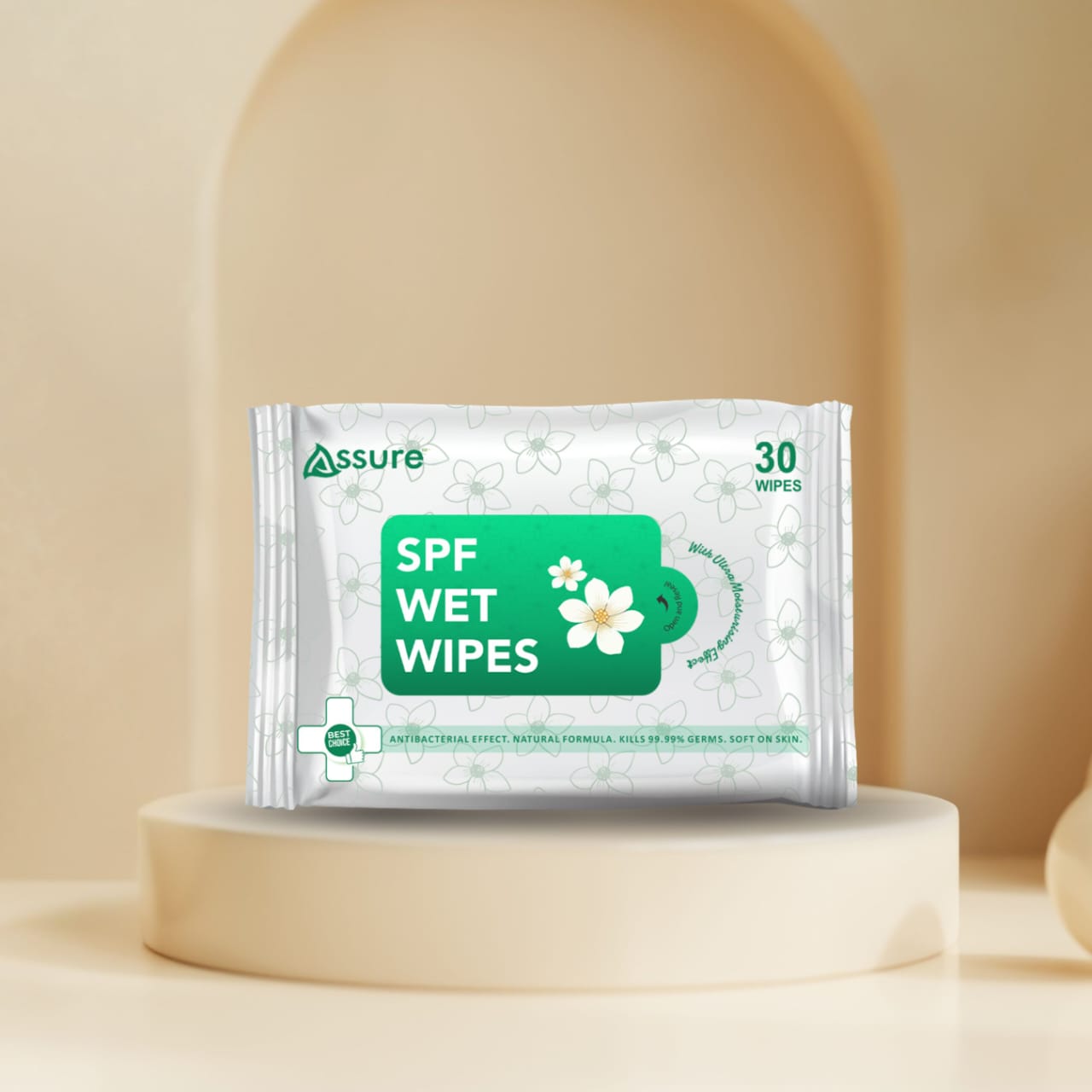 Sunscreen SPF Wipes 30 X Pack of 2
