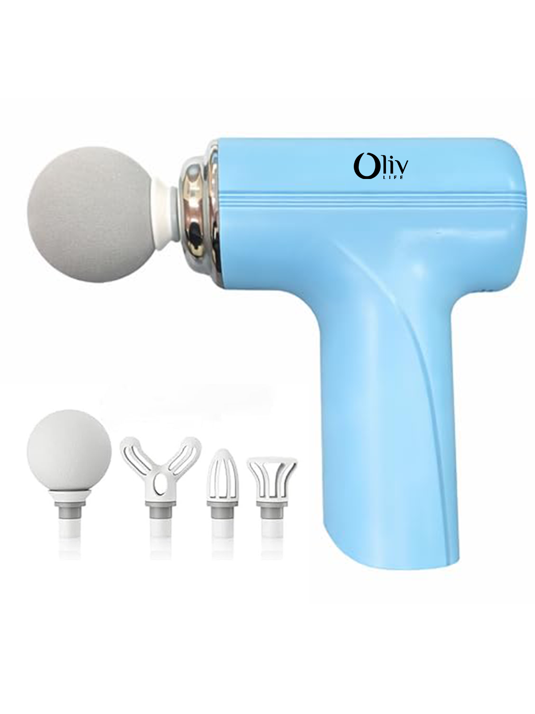 Olivlife Massage Gun for Body Pain – Mini Massage Gun for Deep Tissue, Muscle & Body Pain Relief