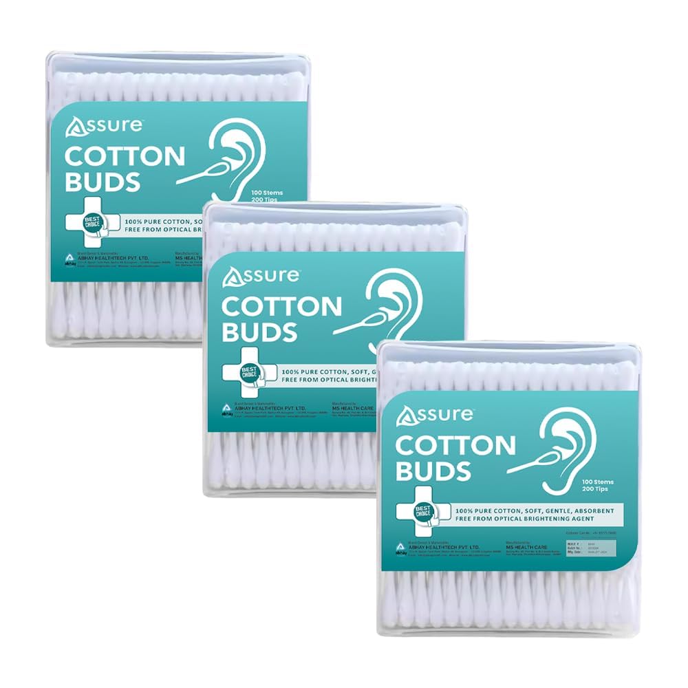 Assure - 100% Organic Cotton Buds