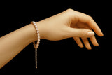 Silver Elegant CZ Chain Bracelet