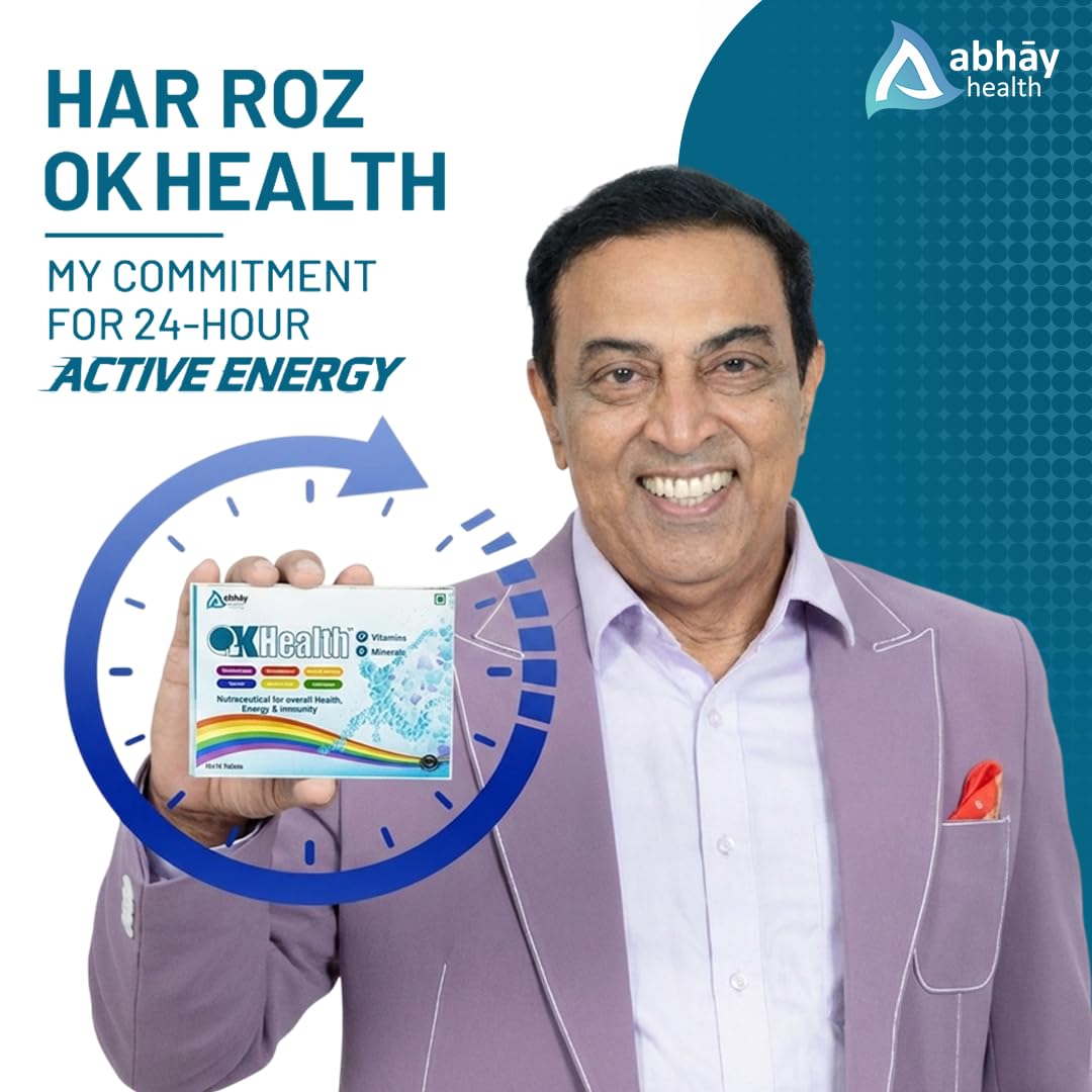 OKHEALTH Multiviatmin -10 Tablets for Men & Women