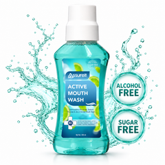 Assureit Active Mouthwash – Alcohol-Free Mouthwash for Bad Breath | Best Mouthwash for Daily Use