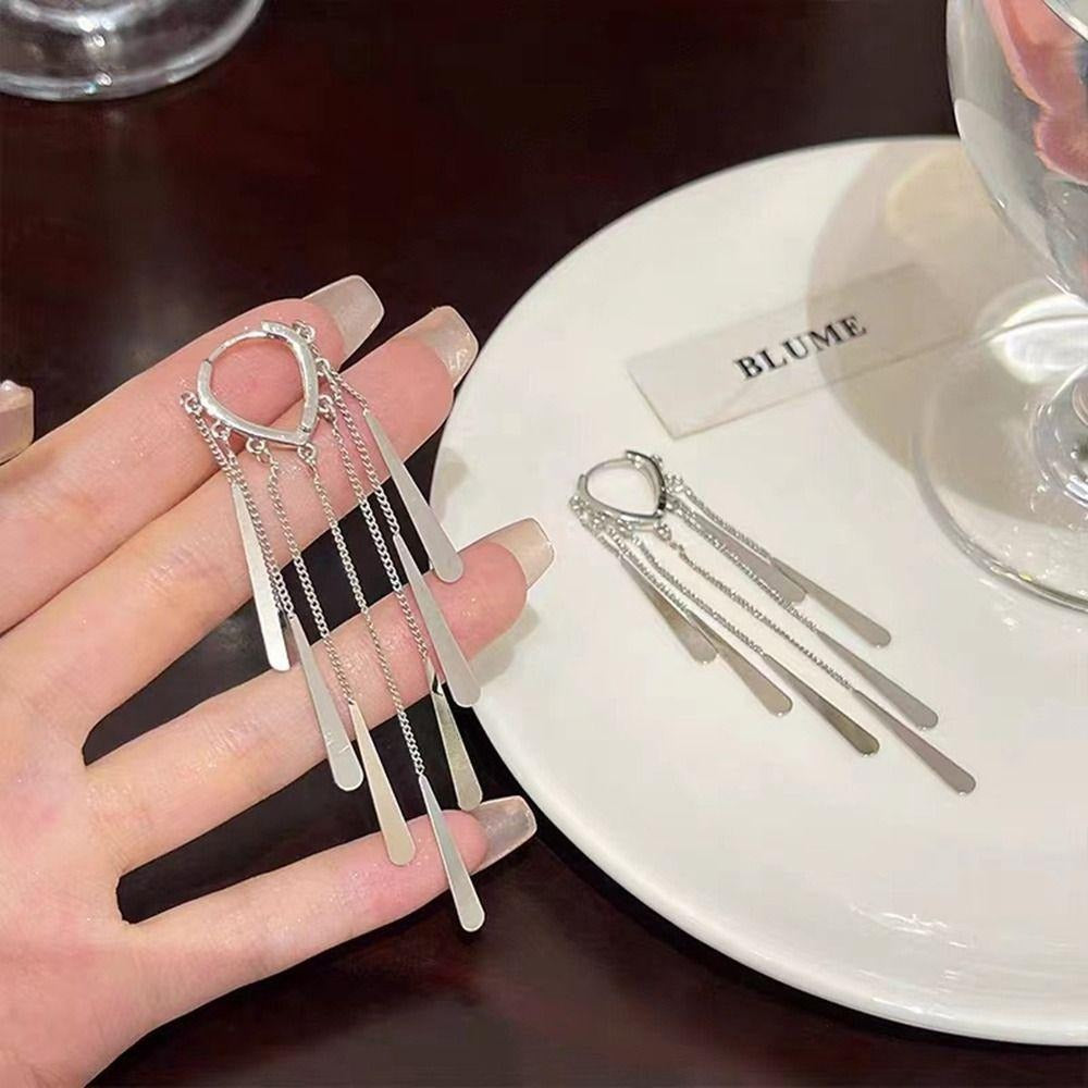 925 Sterling Silver Tassel Earrings