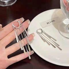 925 Sterling Silver Tassel Earrings