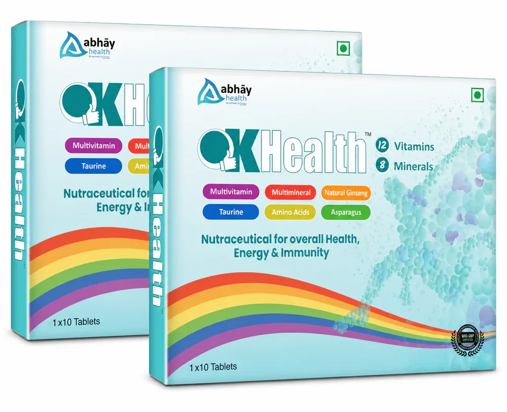 OKHEALTH Multiviatmin -10 Tablets for Men & Women