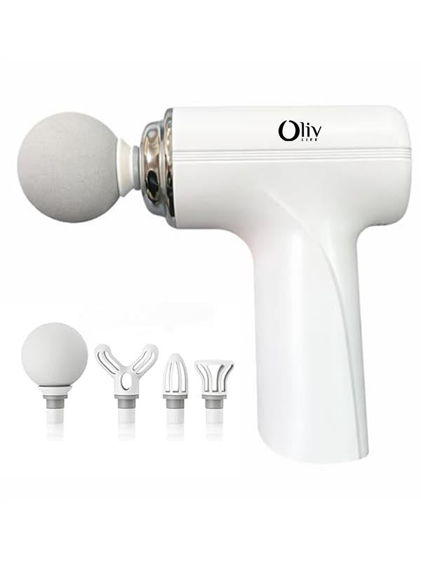 Olivlife Massage Gun for Body Pain – Mini Massage Gun for Deep Tissue, Muscle & Body Pain Relief